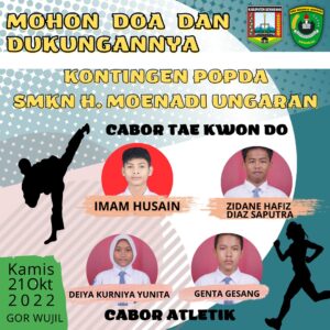PENCAPAIAN KONTINGEN SMK NEGERI H. MOENADI UNGARAN PADA POPDA KABUPATEN SEMARANG TAHUN 2022 - SMK NEGERI H. MOENADI UNGARAN